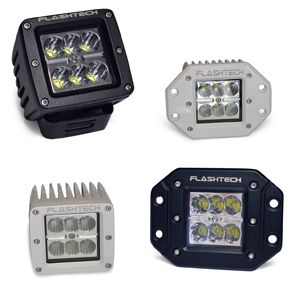 Install the Flashtech's off road led lights which are 6 led fog